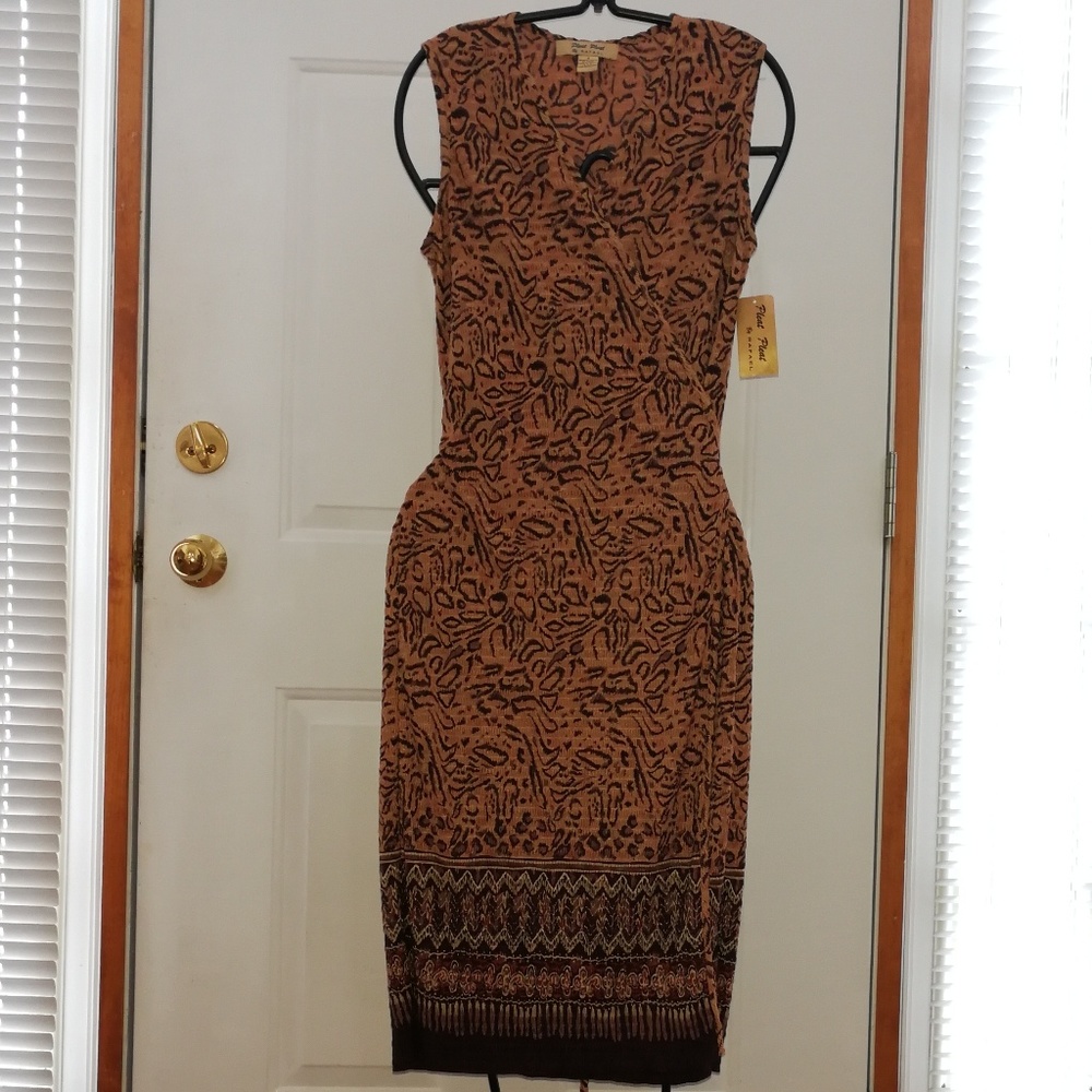 Pleat Pleat By Rafael wrap dress